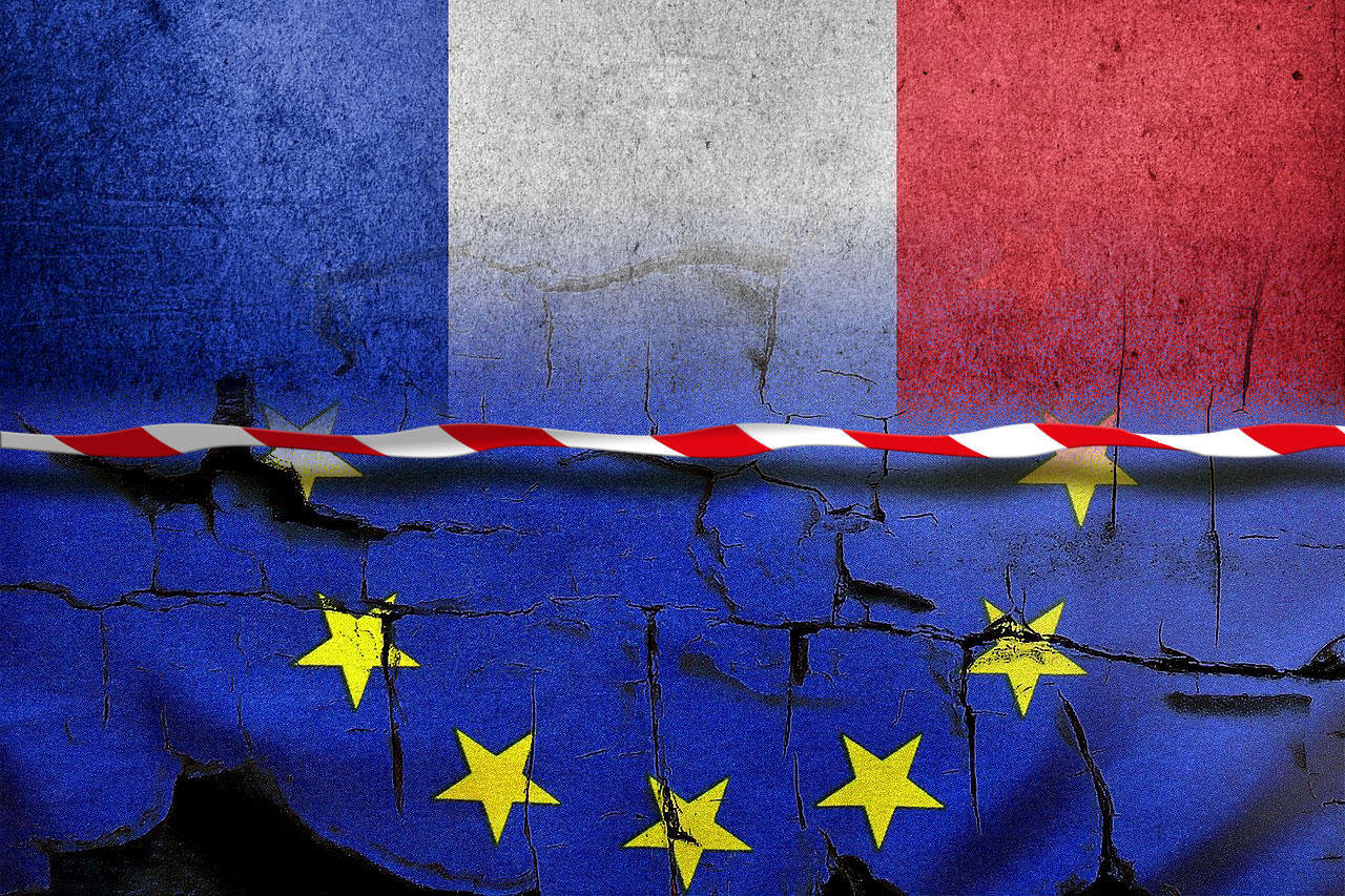 Drapeaux France et Europe